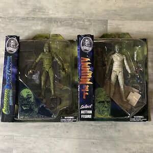 Creature from the Black Lagoon & Mummy Figures 2014 Diamond Universal Monsters